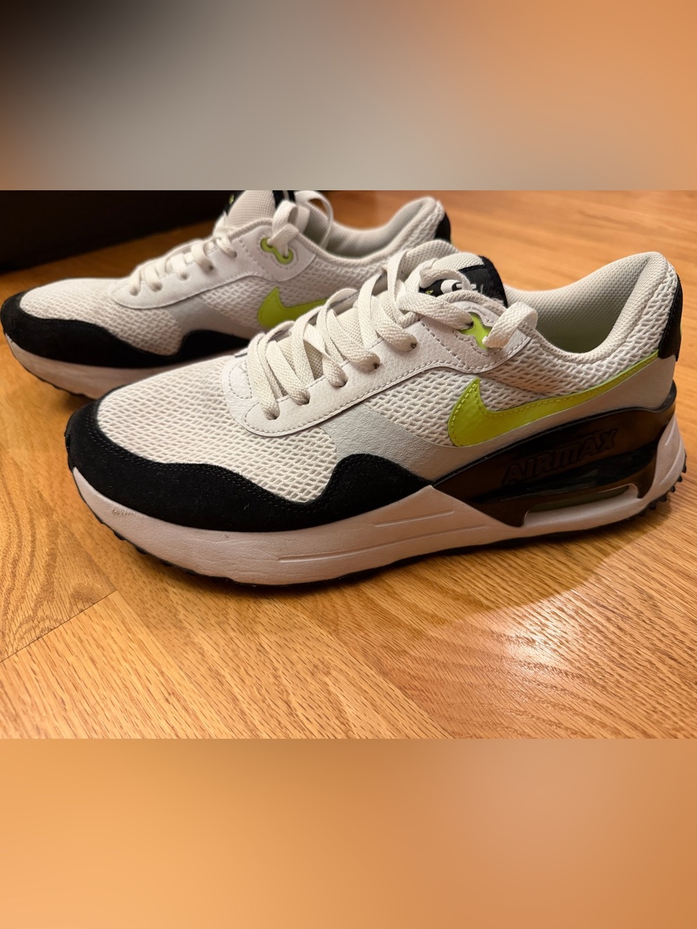 Nike Women’s Air Max Runner Sneaker - White, Black & Neon Yellow